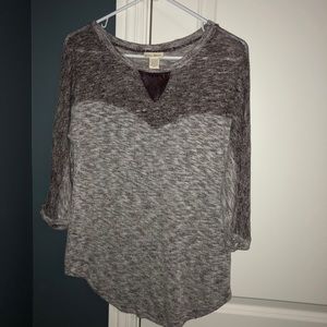 3 quarter sleeve sweater